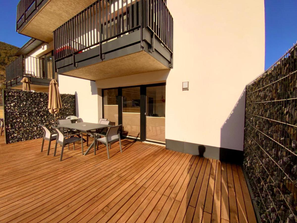 Deluxefort Fuer 10 Gaeste Mit Eigenem Whirlpool Und Fasssauna Imst Extérieur photo